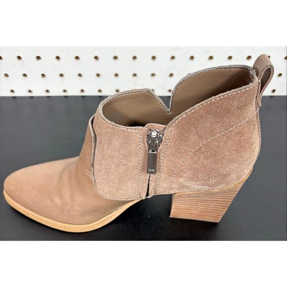 Marc Fisher leather & suede bootie size 6.5 - Picture 5 of 14